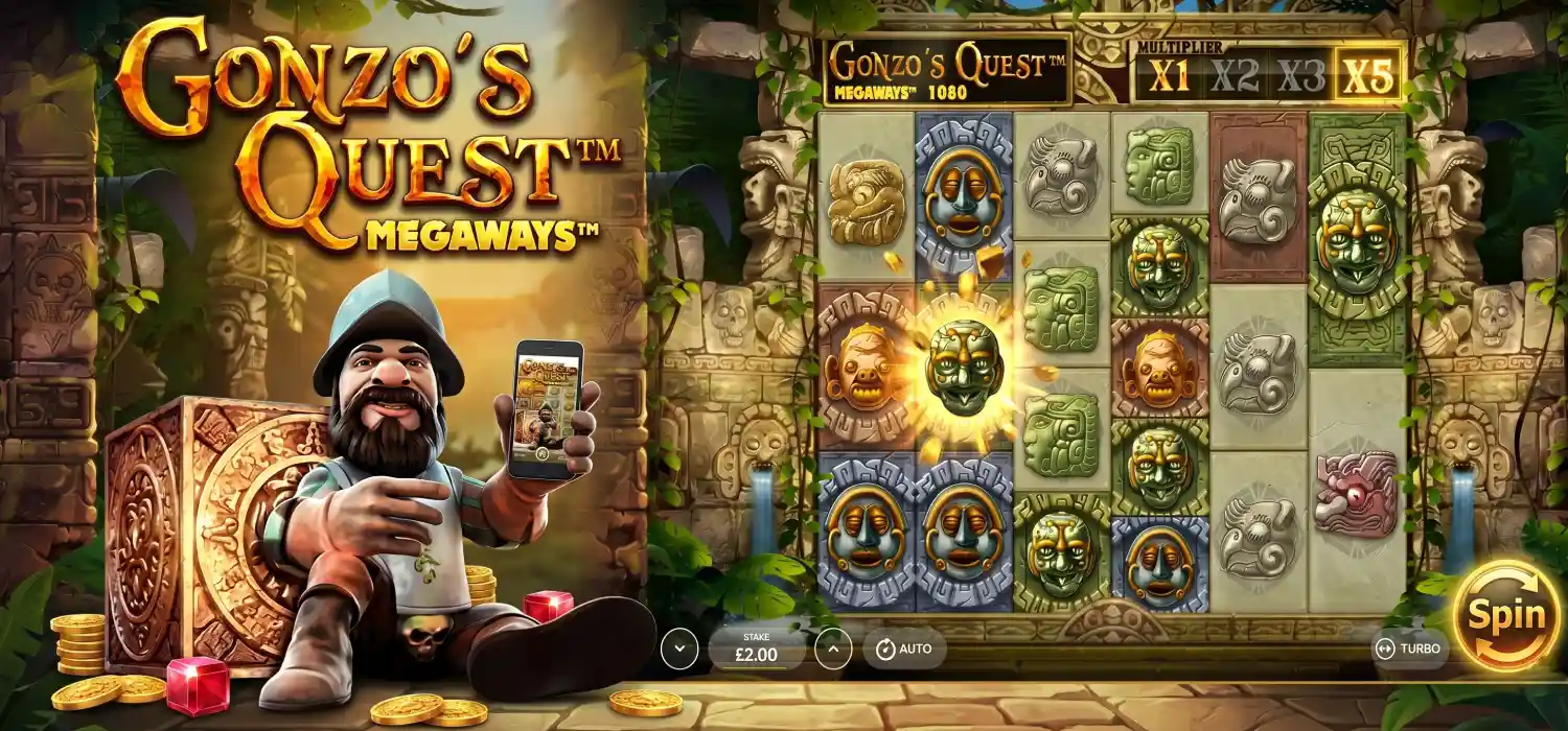 Gonzos Quest Megaways banner